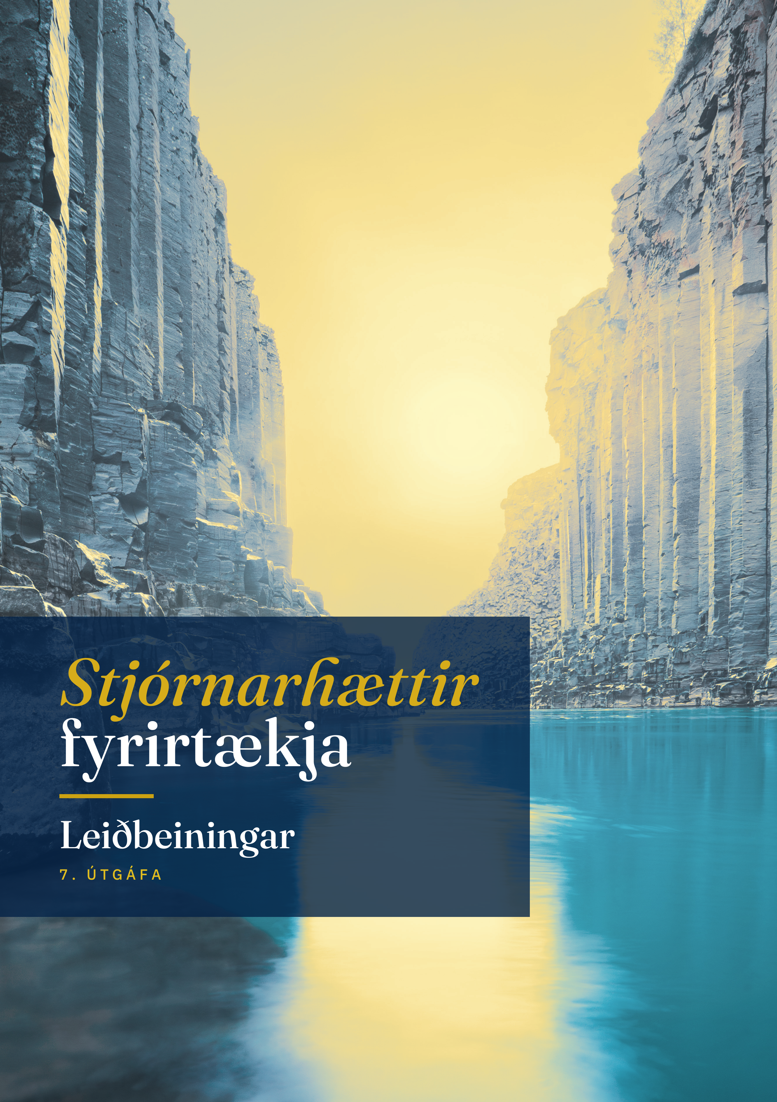 Forsíða 7. útgáfu: Stjórnarhættir fyrirtækja — Leiðbeiningar